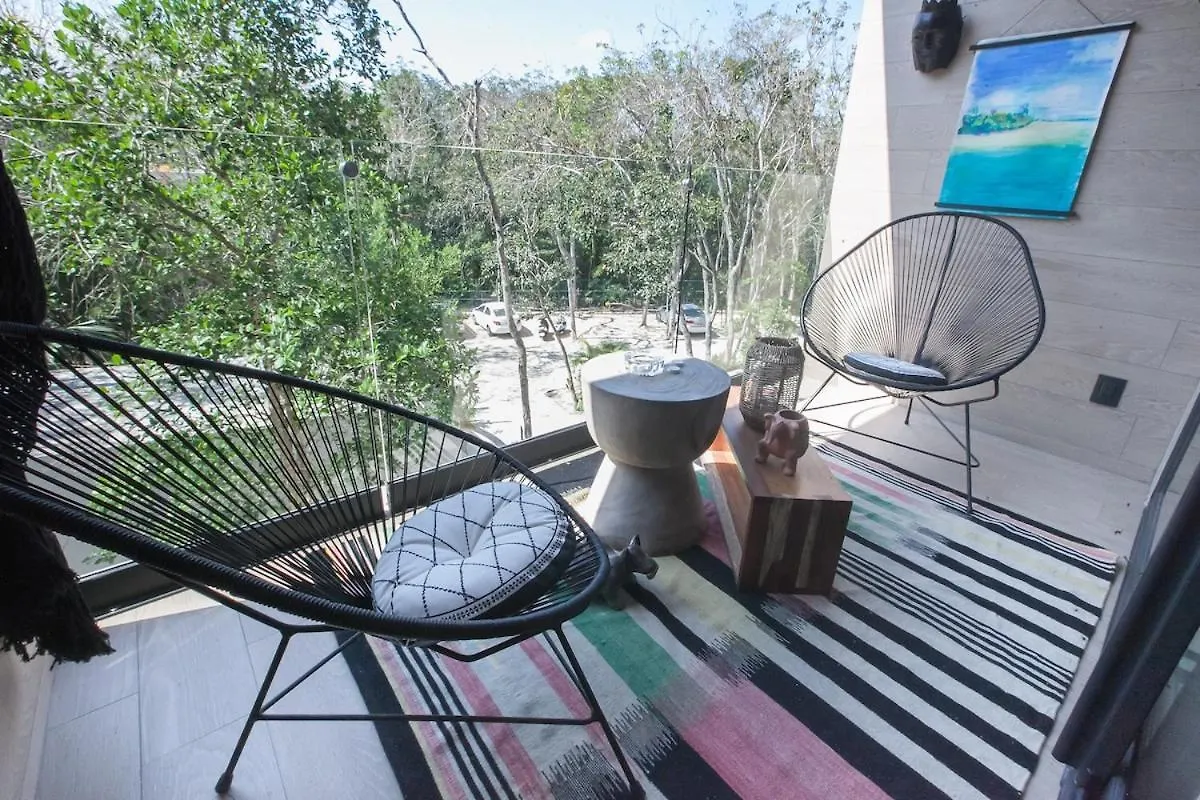 Apartmán Pool, Bikes, Jungle View And Good Vibes Tulum Mexiko